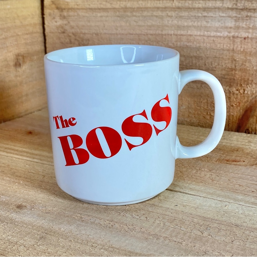 Vintage The Boss Mug by Russ Berrie & Co